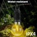 BUĞZ Taşınabilir Şarjlı Led Ampül Outdoor Kamp Bahçe Lambası 10W Askılı Kırılmaz Led Işık