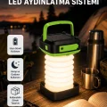 BUĞZ Taşınabilir Şarjlı LED Lamba – Dokunmatik Kontrol, Üç Kademeli Işık ve Uzun Ömürlü Pil Performansı