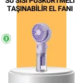  Taşınabilir Şarjlı Su Buharlı Mini Klima Fan