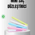 BUĞZ Taşınabilir Seramik Kaplama Mini Saç Düzleştirici – Seyahat ve Günlük Kullanım İçin İdeal