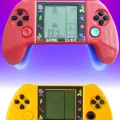 BUĞZ Taşınabilir Tetris Oyun Konsolu Renkli Retro Oyun Aleti Çocuklar İçin Eğlenceli Mini Konsol