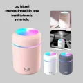 BUĞZ Taşınabilir USB Mini Nemlendirici – LED Aydınlatmalı, Çift Püskürtme Modu