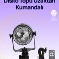  Taşınabilir ve Dayanıklı Plastik Kristal LED Disko Işığı