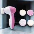  Taşınabilir Yüz Temizleme Cihazı Masaj, Peeling, Temizlik 5 Başlıklı
