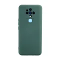 BUĞZ Tecno Camon 16 Kılıf Nano İçi Kadife Silikon - Koyu Yeşil