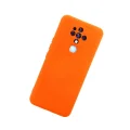 BUĞZ Tecno Camon 16 Kılıf Nano İçi Kadife Silikon - Turuncu