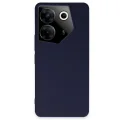 BUĞZ Tecno Camon 20 Pro 5g Kılıf First Silikon - Lacivert