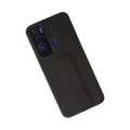 BUĞZ Tecno Pova Neo Kılıf Mega Standlı Silikon - Siyah