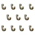 BUĞZ Tekli Bijuteri, Dekor Askısı - Nikel, 100 Adet, 10x18x22 Mm