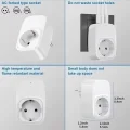 BUĞZ Tekli Yüksek Voltaj Korumalı Duvar Prizi 2x Type-c 1x Usb Çıkışlı Priz Grup Priz Çoğaltıcı Beyaz
