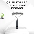 BUĞZ Tel Izgara Temizleme Fırçası BBQ Sonrası Kolay Temizlik