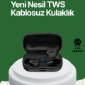  Telefon Şarj Destekli 1800 mAh A10s TWS Kablosuz Kulak İçi Kulaklık