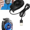  Telefon Soğutucu Fan Güçlü Motor Radyatör Cep Telefon Soğutma