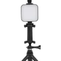 BUĞZ Telefon Tutucu Mini Mikrofonlu Tripod Vlog Çekim Video - Lisinya