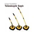 BUĞZ Teleskopik Saplı Kuru Islak Oto Yıkama Fırçası
