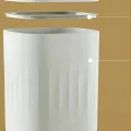 BUĞZ Temassız Sensörlü 20 Litre Çöp Kovası UV Işıklı Koku Geçirmez Mutfak Banyo Kullanımı