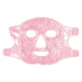 BUĞZ Terapi Jel Yüz Maskesi Soğuk Ve Sıcak Boncuklu Ayarlanabilir Maske (Pembe)