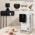BUĞZ Termal Akım Korumalı 4’lü Duvar Tipi Priz 2x Usb 2x Type-c Çıkışlı Grup Priz Çoğaltıcı Siyah (2500w)