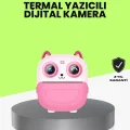  Termal Baskı Özellikli Çocuk Kamerası 1080P Video Destekli