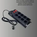 BUĞZ Termal Korumalı 8 Prizli 3 USB’li Uzatma Kablosu