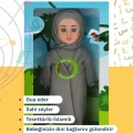 BUĞZ Tesettürlü Meryem Bebek Sesli Dua ve İlahi Söyleyen İnteraktif Maneviyat Geliştirici Oyuncak Bebek