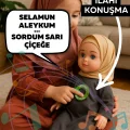 BUĞZ Tesettürlü Meryem EDEP Bebek Sesli Dua ve İlahi Söyleyen İnteraktif Maneviyat Geliştirici Oyuncak