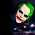 BUĞZ The Dark Knight Joker Maskesi Yeşil