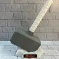 BUĞZ Thor Çekici Dekoratif Figür Mitolojik ve Fantastik Ev Aksesuarı 20x34 cm - Lisinya
