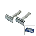 BUĞZ Tıraş Aparatı - Jilet Takmalı - Klasik Model - Metal Nikel Alaşımlı