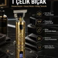 BUĞZ Tıraş Makinesi Çizik Tıraş Paslanmaz Çelik Uzun Ömürlü Şarjlı