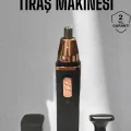 BUĞZ Tıraş Makinesi Kulak Burun ve Yüz Temizleyici Şarjlı Mini - Lisinya
