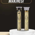 BUĞZ Tıraş Makinesi Şarjlı Çizik Tıraş Paslanmaz Çelik Bıçaklı 4 Taraklı