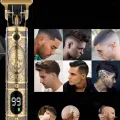  Tıraş Makinesi Şarjlı Profesyonel Saç Kesme Makinesi Gold Çizik Tıraş