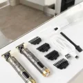  Tıraş Makinesi Şarjlı Profesyonel Saç Kesme Makinesi Gold Çizik Tıraş
