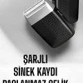  tıraş makinesi Sinek Kaydı Paslanmaz Çelik Taşınabilir Şarjlı