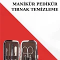 BUĞZ Tırnak Temizliği, Tırnak Batığı ve Düzenli Bakım İçin 7 Parça Çelik Set