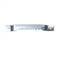 BUĞZ Tırtıklı Timsah Ağız Çerçeve Askı - Büyük, Çinko, 8x57mm, 1 Adet