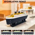  Titanic/Vapur/Gemi Aromaterapi Hava Nemlendirici Kuruluğu Önlemek Için Verimli Gemi Dizaynlı Difüzör