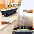  Titanic/Vapur/Gemi Aromaterapi Hava Nemlendirici Kuruluğu Önlemek Için Verimli Gemi Dizaynlı Difüzör