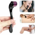  Titanyum Uçlu Derma Roller 540 İğneli 1 mm Gözenek Azaltıcı Akne İzlerine Uygun