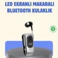 BUĞZ Titreşimli Bluetooth Kulaklık – Uzun Pil Ömrü, Dijital Ekranlı Kablosuz Tasarım