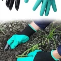  Toprak Kazma Ekme Çapalama İçin Korumalı Bahçe Bahçivan Eldiveni