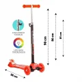  Torutoys Kırmızı Twist Işıklı Scooter Kırmızı