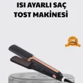 BUĞZ Tost Model Saç Şekillendirici Hızlı Isınan Isı Ayarlı