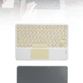 BUĞZ Touchpad Tüm Cihazlara Uyumlu Bluetooth Klavye Touchpad Slim Kablosuz Wifi Q Klavye