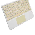 BUĞZ Touchpad Uyumlu Bluetooth Klavye Slim Kablosuz Wifi Q Klavye