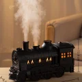 BUĞZ Tren Şeklinde Buharlı Oda Hava Nemlendirici Işık Buhar Makinesi Kumandalı - Lisinya