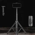 BUĞZ Tripod Kablosuz Bluetooth Bağlantılı Selfie Çubuğu 360 Derece Dönebilen
