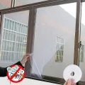 BUĞZ Tüm Cam Pencere Kapılara Uyumlu Çift Kanat Pencere Sinekliği