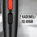 BUĞZ Tüm Saç Tiplerine Uygun, İki Kademeli Hız Ayarlı Fön Makinesi